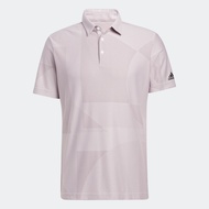 adidas Golf Jacquard Golf Polo Shirt Men Pink HA6160