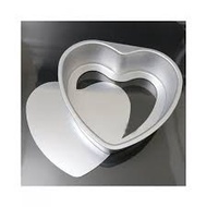 Heart Shape Cake Mold Aluminium Alloy DIY Mousse Pastry Mould Baking Pan Kitchen Tool (6 inch / 8 inch)