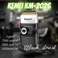 Kemei km-2026 shaver alat mesin cukur jenggot kumis shaver kemei