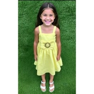 Yellow children's Dress skirt