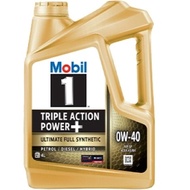 Mobil 1 Triple Action Power+ 0W40 4L Ultimate Fully Synthetic Motor Oil * Petrol / Diesel / Hybrid