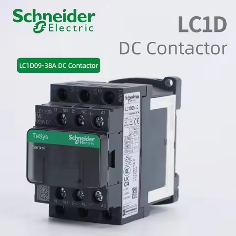Schneider Electric LC1D09BDC DC Contactor BDC EDC FDC MDC LC1D12 LC1D18 LC1D25 LC1D32 LC1D38 24V 48V