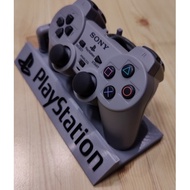 PS1 & PS2  (Playstation 1 & 2)  DualShock Controller Stand With Playstation Logo