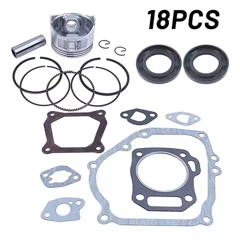 Eeatop 68mm Piston Rings Gasket Oil Seal Rebuild For GX160 GX200 168F 5.5HP 6.5HP 2-3.5kw 4-Stroke G