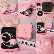 Cute cartoon Wave Charger Protector Cover For XM 67w red mi note 12 MDY-15-ET Charger Case BOW Bag c