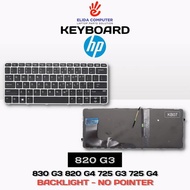 Keyboard hp EliteBook 830 G3 820 G4 725 G3 725 G4 with Backlight.