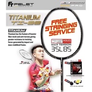 PREMIUM Raket Badminton Felet Titanium Ti 88