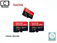 Sandisk Extreme Pro Micro SD C10 A2 128GB/256GB/512GB (200mb/s)(Limited Lifetime Warranty)
