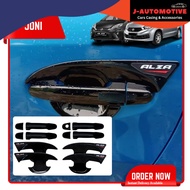 Perodua Myvi 2011- 2017 / Perodua Alza 2009-2021 Glossy Black Door Handle Bowl Cover accessories