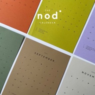 The Nod Calendar 2024 | Minimal Desk Calendar | Desk Calendar 2024