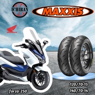 TAYAR HONDA FORZA 250 MAXXIS TIRES 120/70-15, 140/70-14 VICTRA S98ST, S98 MAXIS FORZA250 Scooter