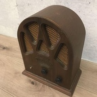 日本昭和木製復古收音機