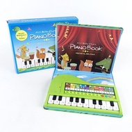 FL Children's Musical Piano Book with 18 Keys for Children from 3 to 6 Years Old for Daily Use