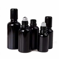 Botol Roll On Kaca Hitam Volume 5ml, 10ml, 15ml, 20ml,30ml,50ml,100 ml