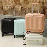 18 inch Front Open Boarding Luggage Fashion Design Universal Wheels Waterproof Use Travel Front Open