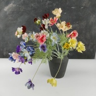 Wholesale RM 3.50   Artificial Cosmos Flower / Bunga Kosmos Hiasan / Bunga Cosmos / 人造仿真波斯菊