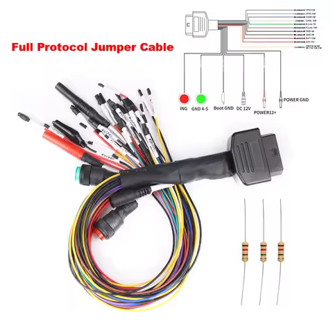 For Breakout Tricore Full Protocol OBD2 Jumper Cable Used to Connect ECU For MPPS FGTECH KESSV2 BYSH