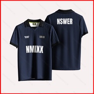 NMIXX Fan Apparel - Polo T-shirt Featuring Members Lily, Haewon, Sullyoon, Bae Jiwoo, Kyujin