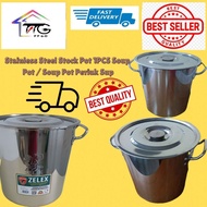 Stainless steel stock pot 30cm