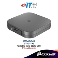 Corsair EX400U Portable Solid State USB Type-C Storage Drive (2TB/4TB)
