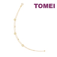 TOMEI Five Blessings Abundance Bracelet, Yellow Gold 750