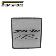 Semspeed 1ชิ้นมอเตอร์ไซค์เหล็กกล้าไม่เป็นสนิมหม้อน้ำยามป้องกันกระจังฝาปิดตะแกรงน้ำระบายความร้อนสุทธิ