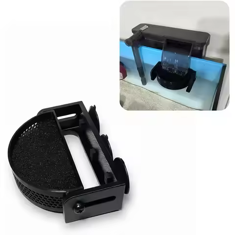 Aquarium filter baffle with suction cup, fish tank filtration flow controller, suitable for beta fis