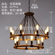 American Retro Industrial Style loft Barber Clothing Store Net Coffee Western Dining Living Room Bar