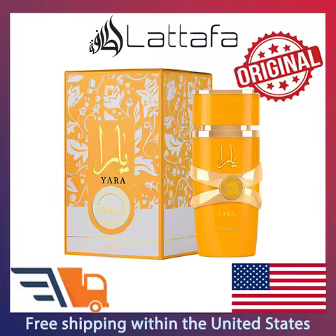 Lattafa Yara Tous Eau de Parfum Spray 100ml Original Arab Perfumes Lasting Amber Fruity Fragrance Ph