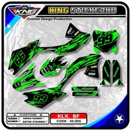 Decal Striping KLX Bf, G, Se_ Decal KLX BF Super Glossy Premium Racing CRF Board. KS.05