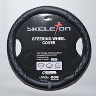 Skeleton Car Steering Wheel Cover SKT-SWC309GY