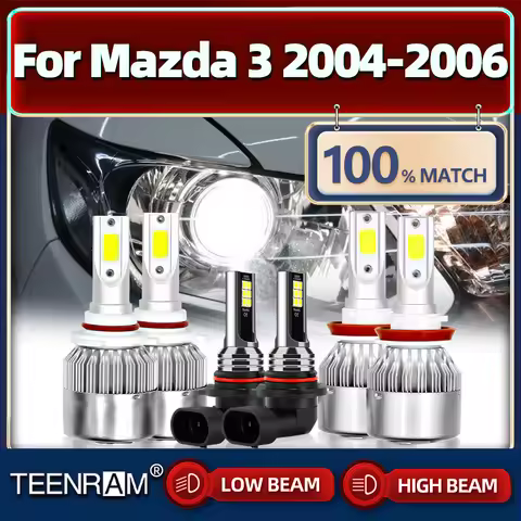 360W 60000LM LED Car Headlight Bulbs High Low Beam Auto Light White 6000K 12V Turbo Fog Lamps For Ma