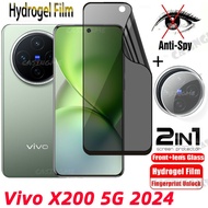 Vivo X200 5G 2024 Full Cover Soft Privacy Hydrogel Film For Vivo X200 VivoX200 X 200 200X Pro Mini 4