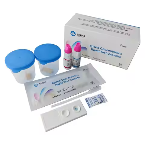 Men Fertility Test Kit for Self-Testing - Sperm Test for Men - Shows Normal or Low Sperm Count-color