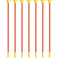 Suction Cup Arrows Orange, 7 Pack Replacement Arrows, 16" Long Extra Arrows, Compatible with Most Br