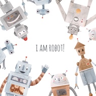 I am Robot - Tissue Wholesale Decoupage Napkin/