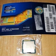last (蝕本價) 2手80%新 (正常運作) Intel Core i3 3240 3M Cache 3.40 GHz LGA 1155 電腦 H CPU 中央處理器 沒有保養