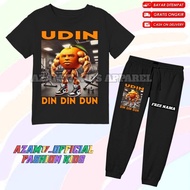 Children's Jogger T-Shirt Set Anomali Udin Din Dun Free Name / Children's Jogger Pants T-Shirt Set U