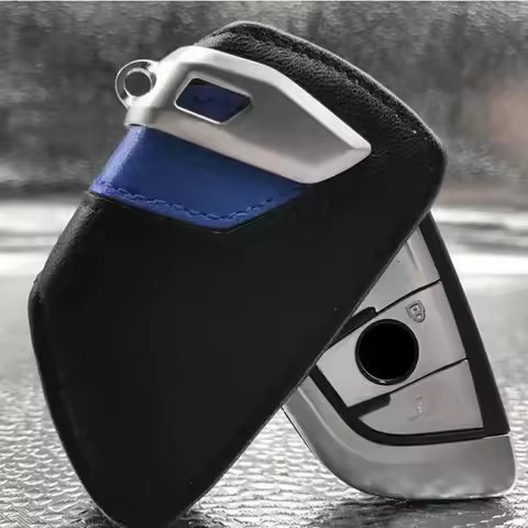 Car Styling Leather Key Case For BMW F30 F10 F20 M X3 F25 F15 X4 1 2 3 5 4 7 Series For Bmw F30 Acce