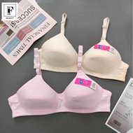 Women Bra Wireless Non Wired Thin Sponge Cup AB Plus Size Cotton Baju Dalam Wanita Tanpa Wayar Span Nipis 内衣無鋼圈