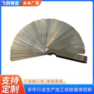 Delixi Electrical Feeler Gauge Gap Cone Diameter Gauge Thickness Wedge Gauge Metric and Inch Spring 