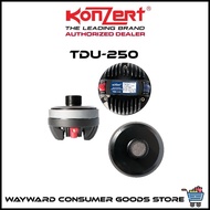 KONZERT (TDU-250) 1.5" Compressor Driver - 250W Max./PC