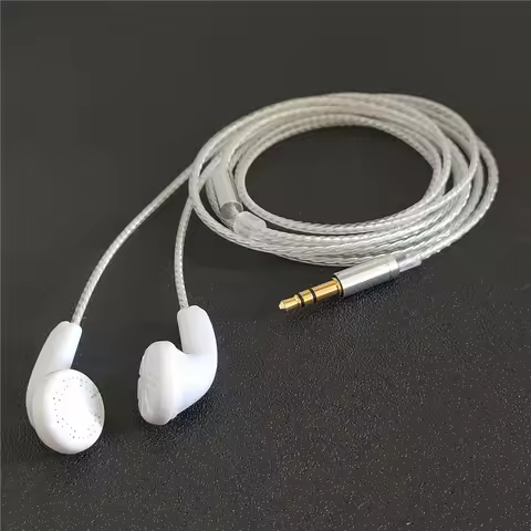 QIGOM 300 Diy White lotus S300 In Ear Earphone 300ohm High Impedance 300 Ohm Earbud Earplugs HIFI Ea