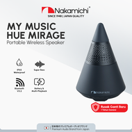 Nakamichi My Music Hue Mirage Speaker Bluetooth Wireless FM Radio Mini