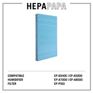 Hitachi EP-DX40E EP-A5000 EP-A7000 EP-A8000 / EP-P50J Compatible Humidifier [HEPAPAPA] Air Filter