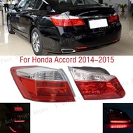 For Honda Accord 9th 2014 2015 Car Rear Tail Light Brake Stop Reverse Turn Signal Lamp Taillight Rearlamp