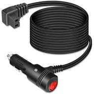 GELRHONR 12V Car Refrigeor DC Power Cable 10FT, 14AWG Cigarette Lighter to 12 Volt Cooler Power Cord
