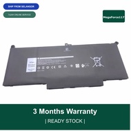 F3YGT 2X39G E7480 DM3WC 0DM3WC Latitude Laptop E7490 Dell 60WH E7290 for E7280 E7390 Battery 7.6V 12