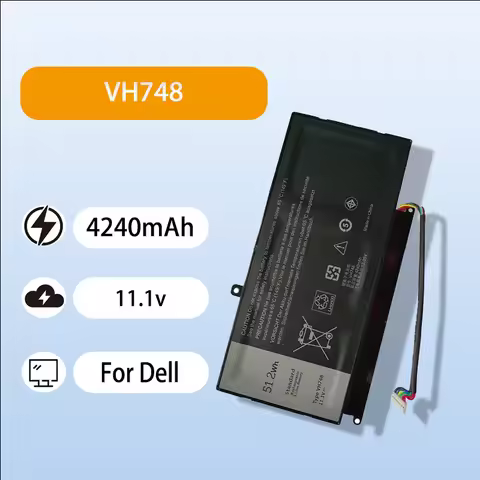 Premium VH71 Laptop Battery For Dell Vostro 5460 5470 5560 14 5439 P41G 11.1V 4240mAh High Performan