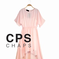 เดรสสวยหวาน  ยี่ห้อ cps ผ้าขีฟอง สีหวานสวยหรูดูดี  ราคาป้าย  2990 บาท